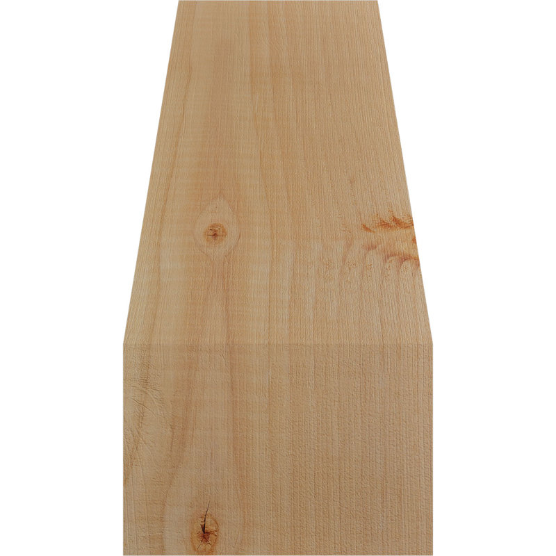 Attelle de genou Westlake, Sapin de Douglas, Lisse, H 12 po x l 5,5 po x P 8 po
