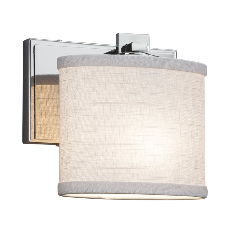 Kenyon LED Armed Sconce, Polished Chrome