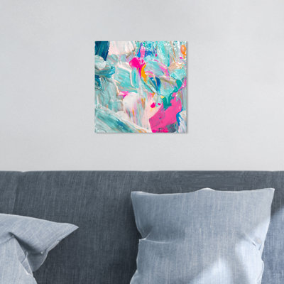 Abstrait doux-amer - impression sur toile