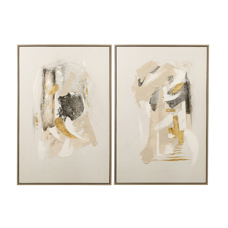 Spencer Framed Canvas s/2