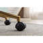 Modern Teddy Fabric Material Adjustable Height 360 Revolving Home Office Chair With Metal Legs Universal Wheel For Indoor-392138395