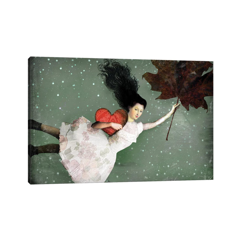 «Back to Earth I» par Catrin Welz-Stein - reproduction, H 40 po x l 60 po x 1,5 po, Toile tendue, Pas de tapis