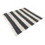Tapis uni / rayé bleu foncé Carlotta-71262703