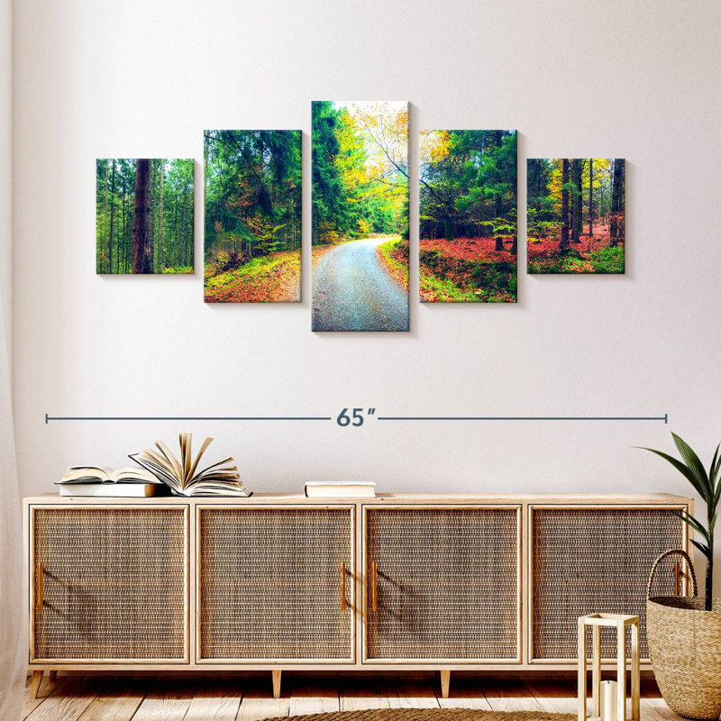 Chemin forestier belge, H 24 po x l 55 po