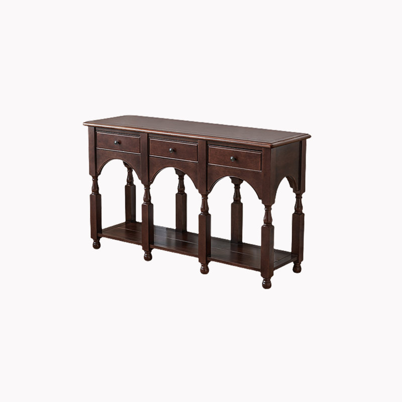Solid wood living room dining room sideboard.