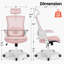 Chaise de bureau ergonomique Neeya-124198001-124198004-128032104