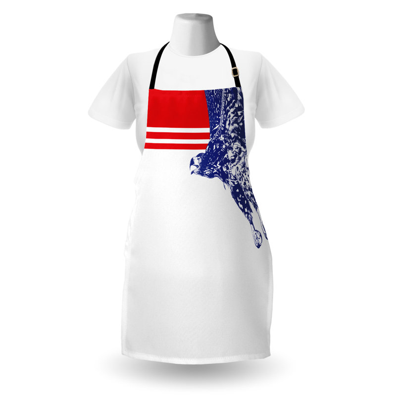 No Pattern Bib Apron