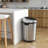 Touchless Stainless Steel Motion Sensor Trash Can-1760660226