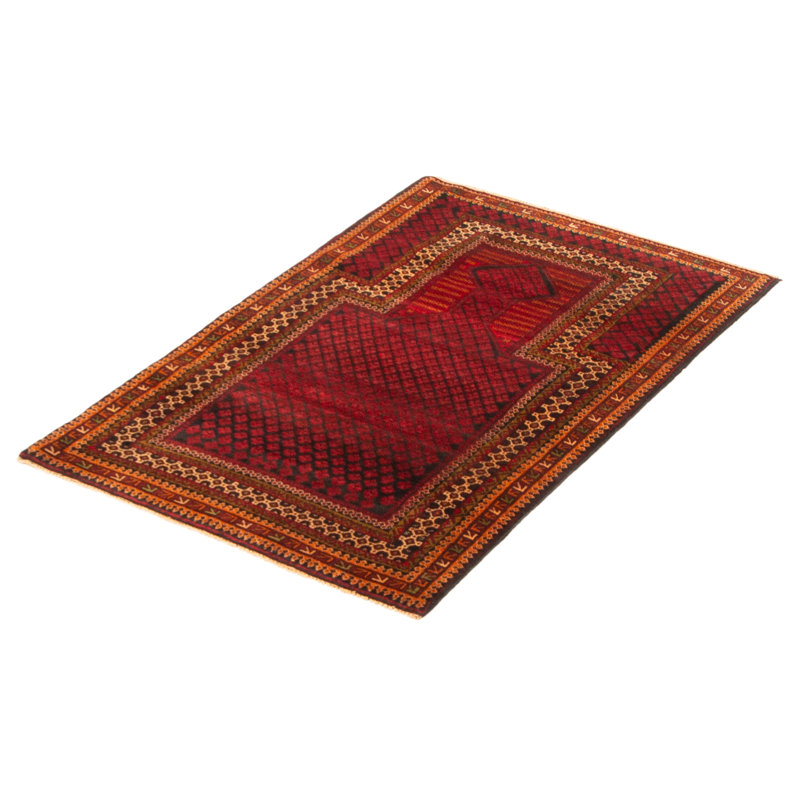 Teimani Red Rug 3'0" x 4'9"