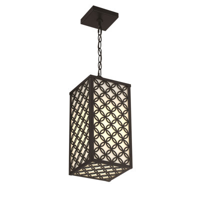 CLOVER LED Outdoor Pendant Light, Black