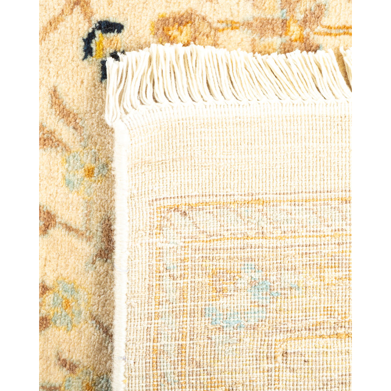 Classic One-of-a-Kind 6' 2" x 6' 2" Hand Knotted Area Rug