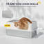 Stainless Steel Litter Box with Scoop