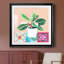 Growing Happy II - peinture encadrée-1690876870-1690876877