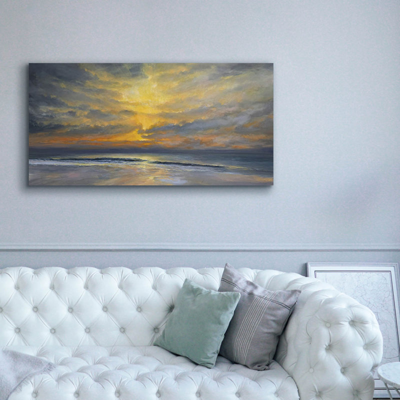 «Prelude» par Joanne Parent, art mural sur toile, H 30 po x l 60 po