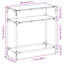 Console Table With Glass Top Steel-1319533408-1319533438