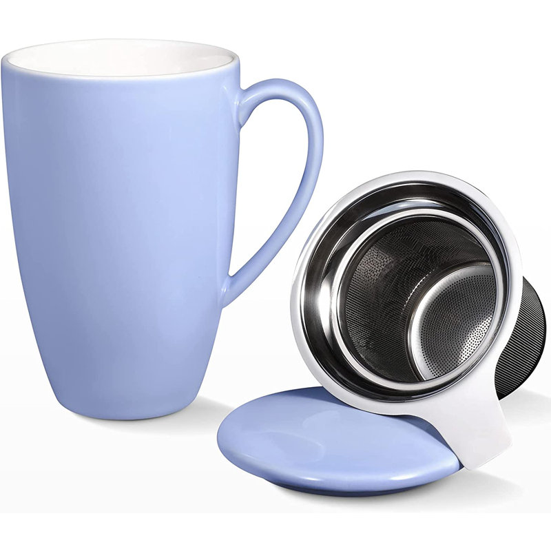Tasse à thé en céramique Loughguile, Mauve