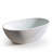 59 inch Matte White Solid Surface Freestanding Soaking Bathtub with Overflow and Pop-up Drain