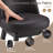 Vintage Upholstered Swivel Bar Stool with Solid Wood Legs-789327783