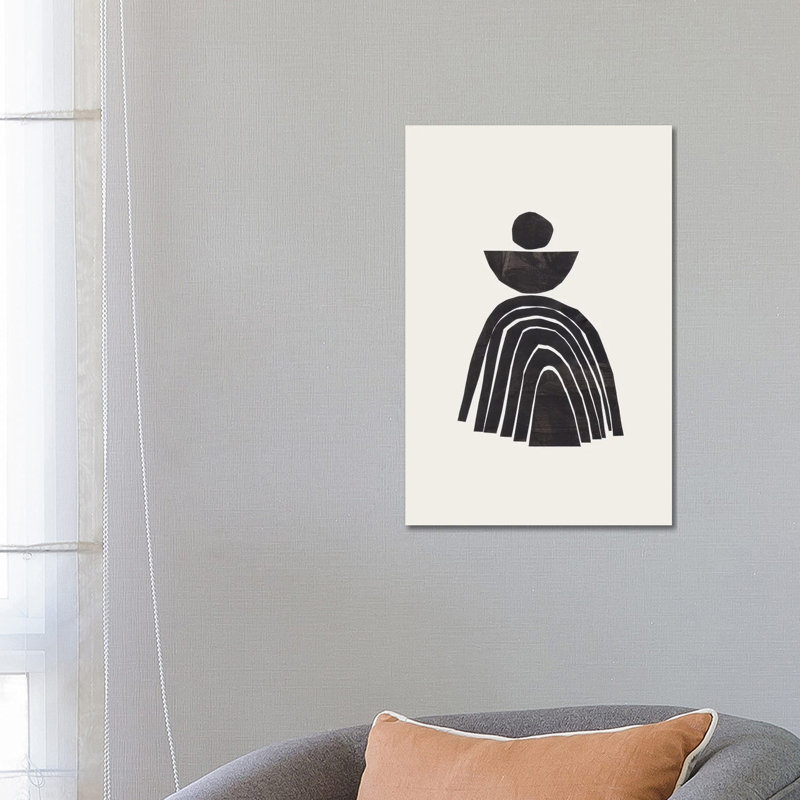 Tribal Lady by EnShape - Wrapped Canvas Gallery-Wrapped Canvas Giclée, 66.04 cm H x 45.72 cm W x 3.175 cm D