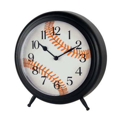 Horloge de table ronde