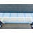 Vinyl Pergola with Canopy-90611493