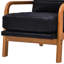 Chaises d'appoint rembourrées, fauteuils en bois métallisé-807146280-807146281