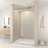 Julien 48" W x 76" H Frameless Single Sliding Shower Door-1907854831