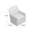 Toomey Contemporary Nailhead Swivel Armchair-1385807812