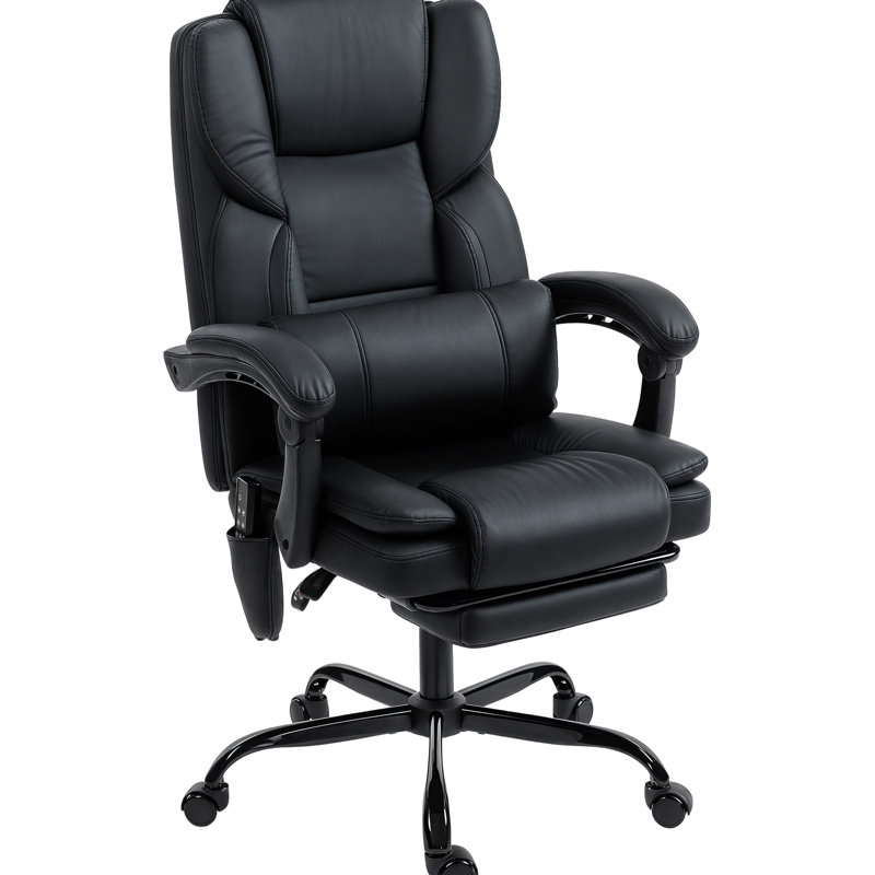 Fauteuil de bureau Vibration Massage, Black