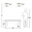 Plafonnier encastré 3 lumières 15 po Reichert-40963544-23981990