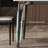 Stainless steel rectangular dining table set-109694604