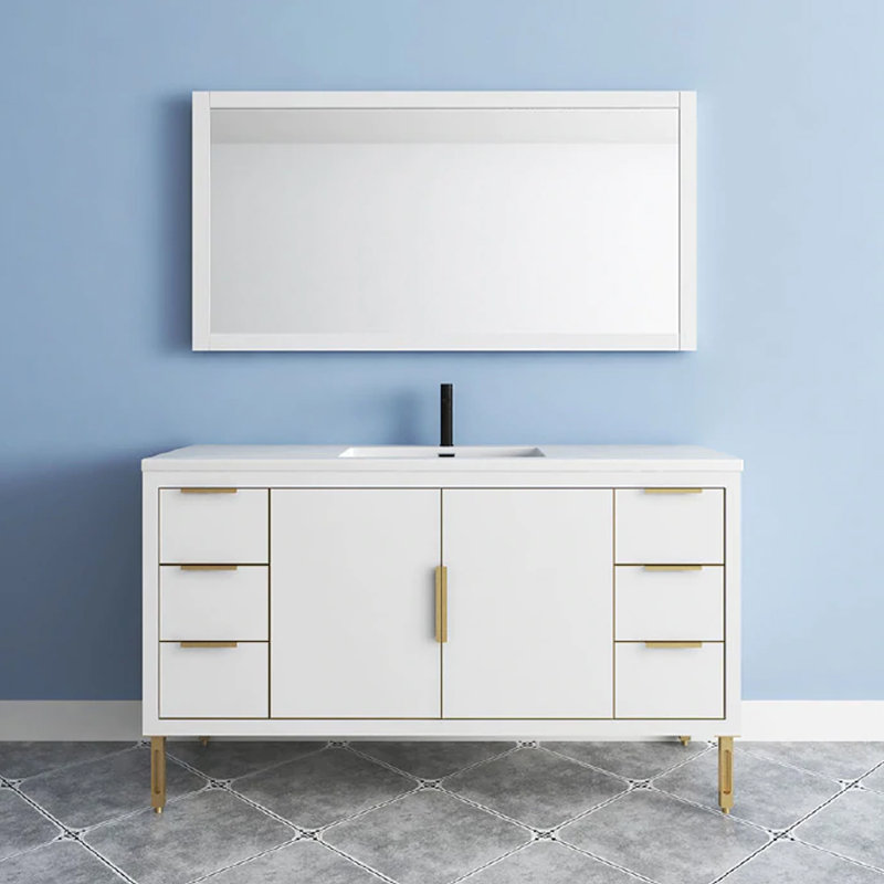 59.13'' Single Bathroom Vanity with Top