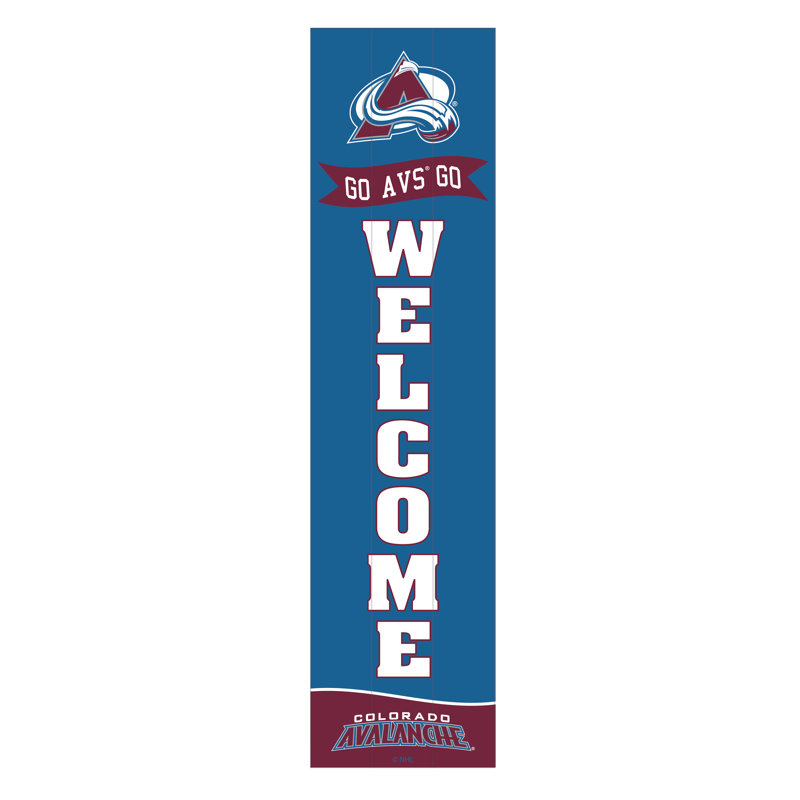 Enseigne murale 47 po NHL, NHL Colorado Avalanche