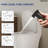 Square Bidet Faucet with Handheld Sprayer, Hot and Cold Temperature Control, Brass Body-116649942