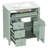 30" Freestanding Single Bathroom Vanity with Ceramic Sink, Soft-Close Doors, 3 Drawers, Adjustable Interior Shelf, Easy Assembly-758277116
