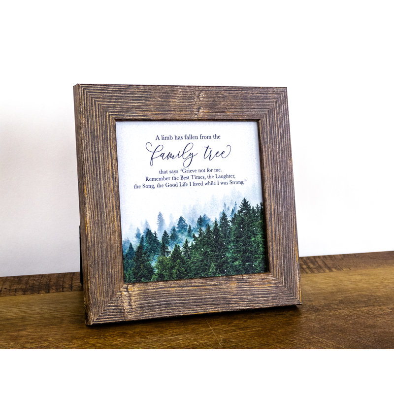 " Family Tree Grief "