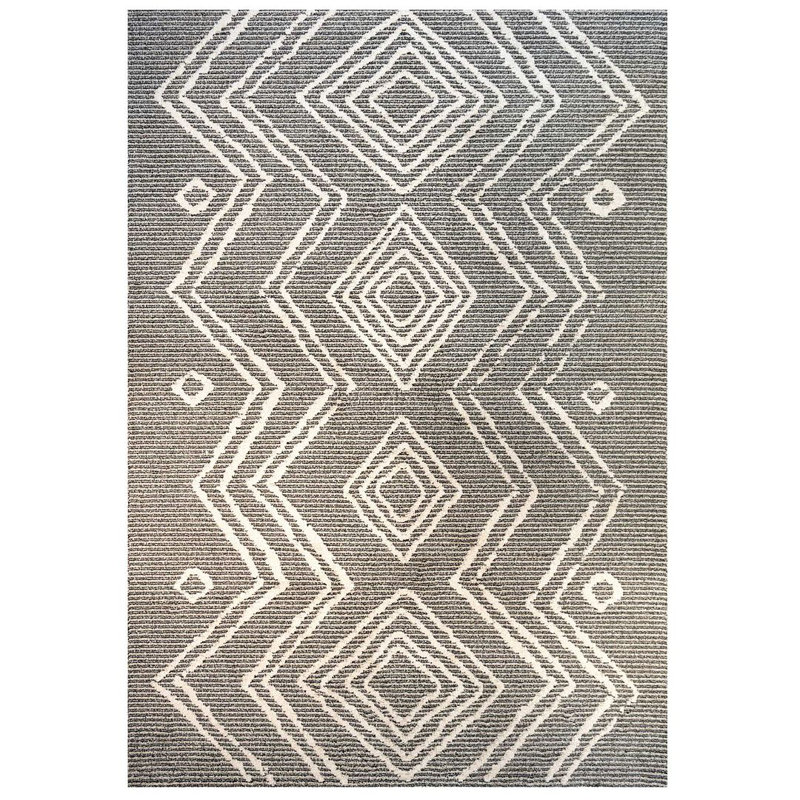 Grattan Shaggy Grey Rug, Rectangle 200 x 290cm