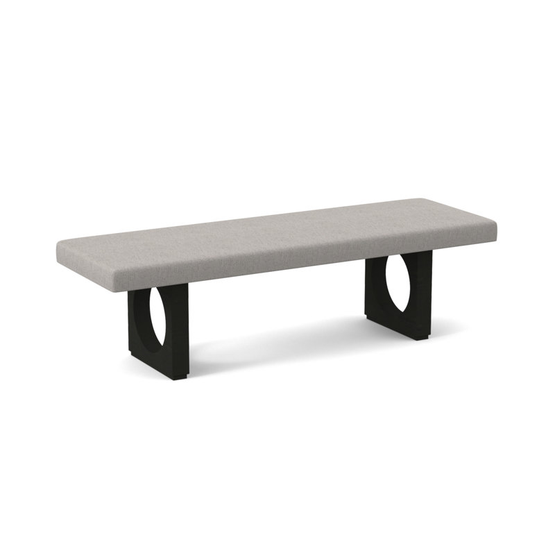 Void Upholstered Bench, Espresso, Libby
