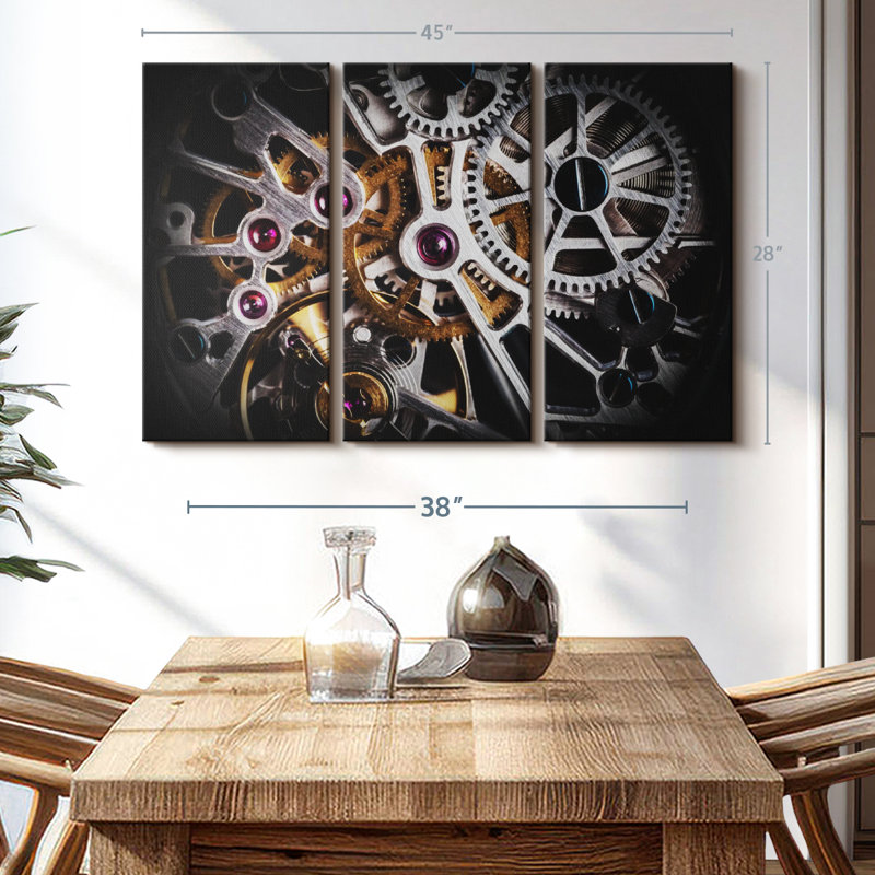 " Watch Mechanism ", 45" H x 28" W