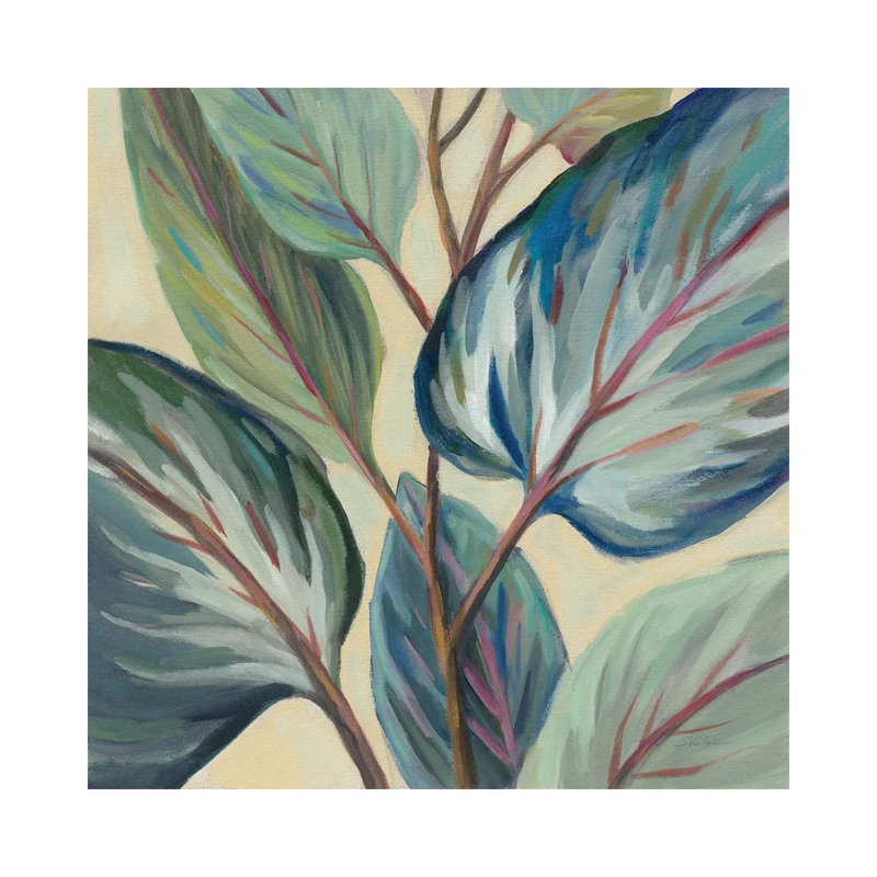 Greenhouse Leaves by Silvia Vassileva - Gallery-Wrapped Canvas Giclée on Canvas, 45.72 cm H x 45.72 cm W x 1.91 cm D, Canvas