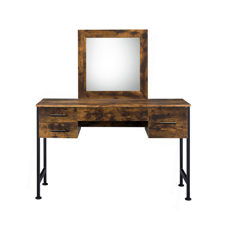 Ensemble de meuble-lavabo 4 tiroirs avec miroir