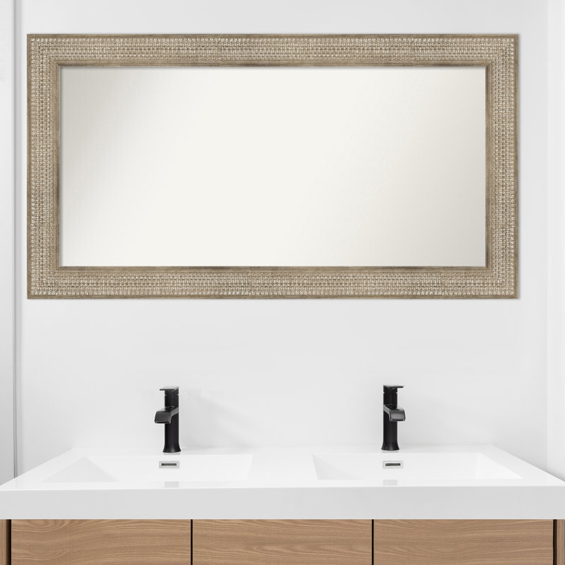 Miroir Jannice, 26 po x 48 po, Rectangle