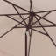 Parasol de plage festonné 130 "Mabel-526328182