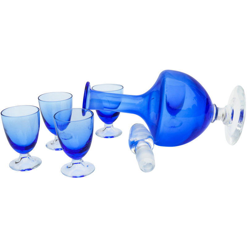 6 - Piece Glass Beverage Server Set