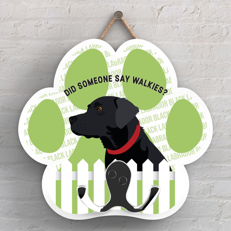 Gruia Wall Wall Hook, Green/Black