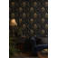 Papier peint glamour noir et doré-928956361