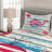Cartoon Coastal Polyester Coverlet-41893645