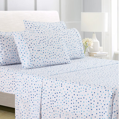 Microfiber Geometric Sheet Set