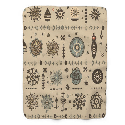 Snowy Dots - 1 Piece Premium Blanket