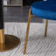 Chaise de salle à manger en velours-638398828